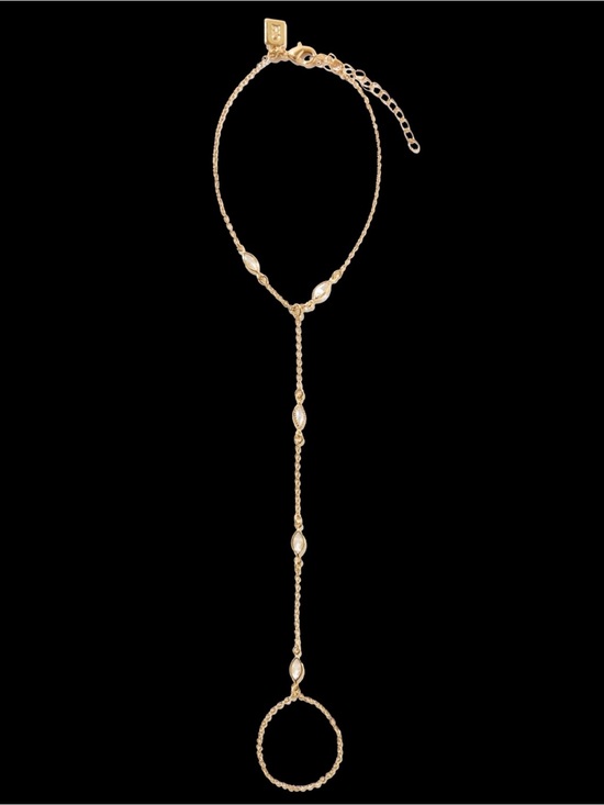 Ch Crystal Haze Jewelry - Crystal Haze Hand Chain Bracelet Ring NWT